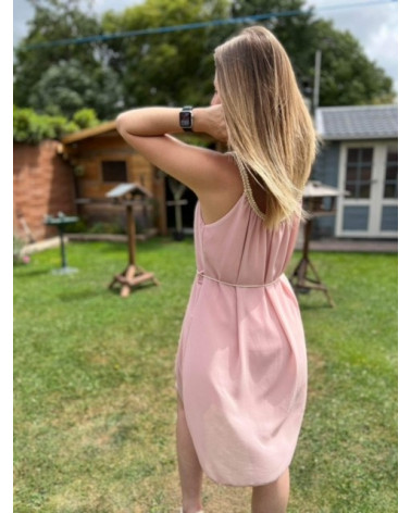 Robe bretelle uni