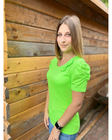 Tee-shirt nœud niveau poitrine