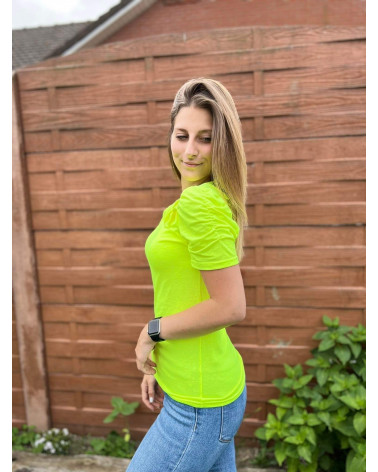 Tee-shirt nœud niveau poitrine