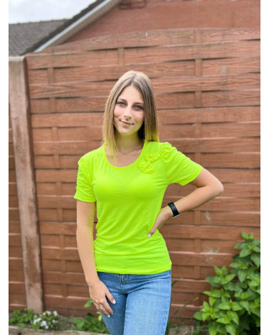 Tee-shirt nœud niveau poitrine