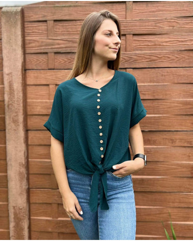 Top à nœud avec bouton